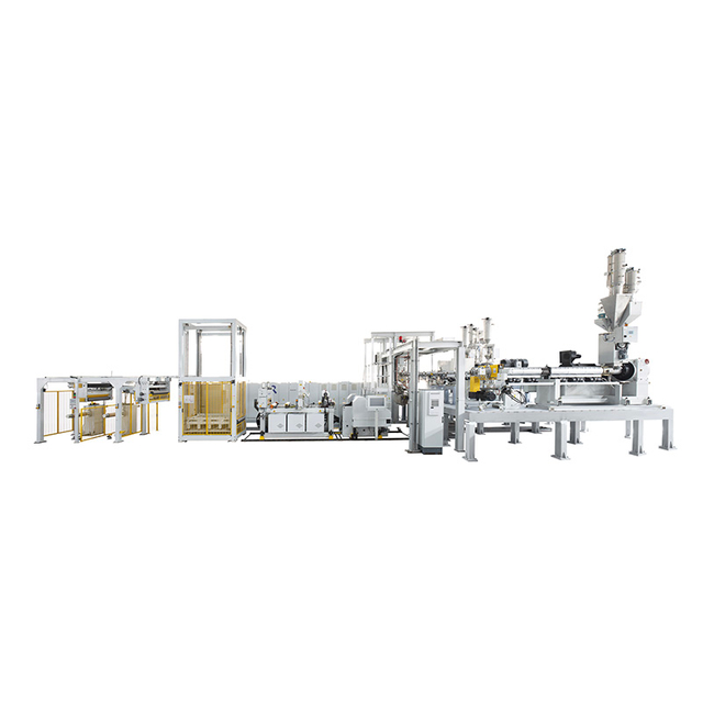 Machine d'extrusion composite multicouche pour film alimentaire