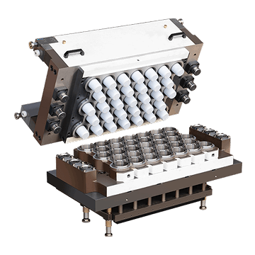 Machines de fabrication de gobelets inclinables